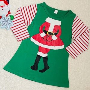 Girls Christmas Holiday Elf Dress, Size 4T